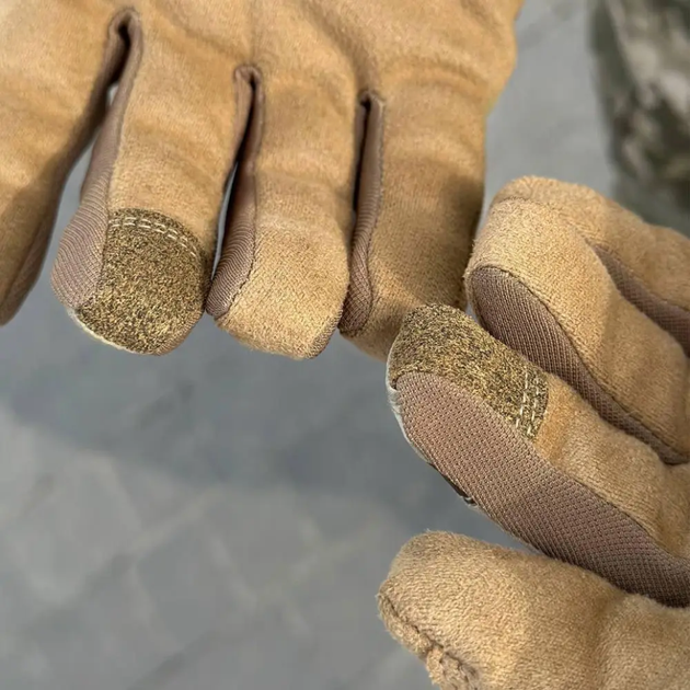Рукавички тактичні Helikon-Tex Range Tactical Gloves - PenCott WildWood / Coyote A, розмір S - изображение 5