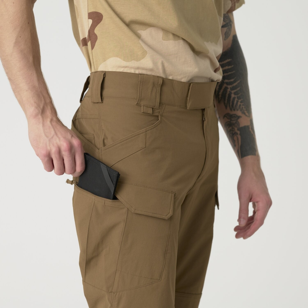 Штани тактичні Helikon-Tex OTP (Outdoor Tactical Pants) - VersaStretch - Mud Brown, розмір L - изображение 13