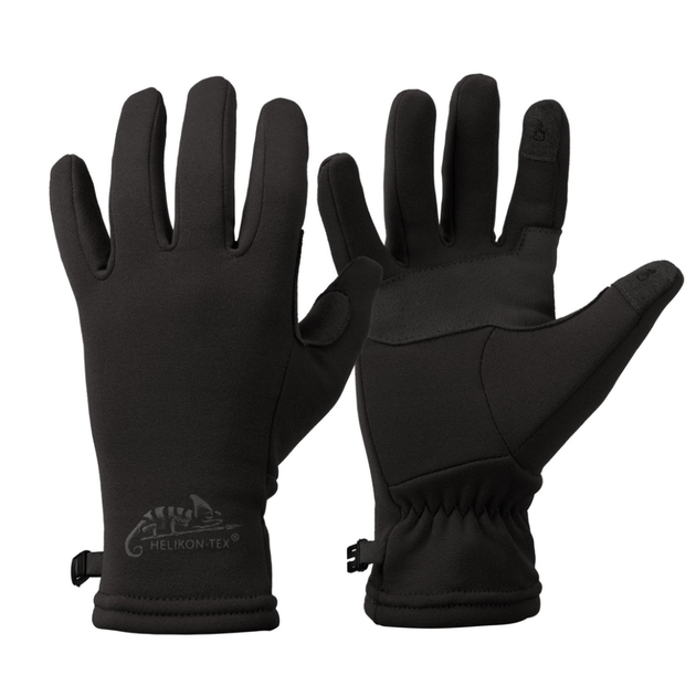 Перчатки для туризма Helikon-Tex Tracker Outback Gloves - Black, размер XXL XXL - изображение 1