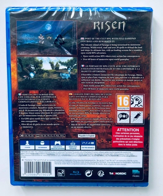 Risen, російські субтитри - диск для PlayStation 4 - Фото 2 Risen, російські субтитри - диск для PlayStation 4 - зображення 2