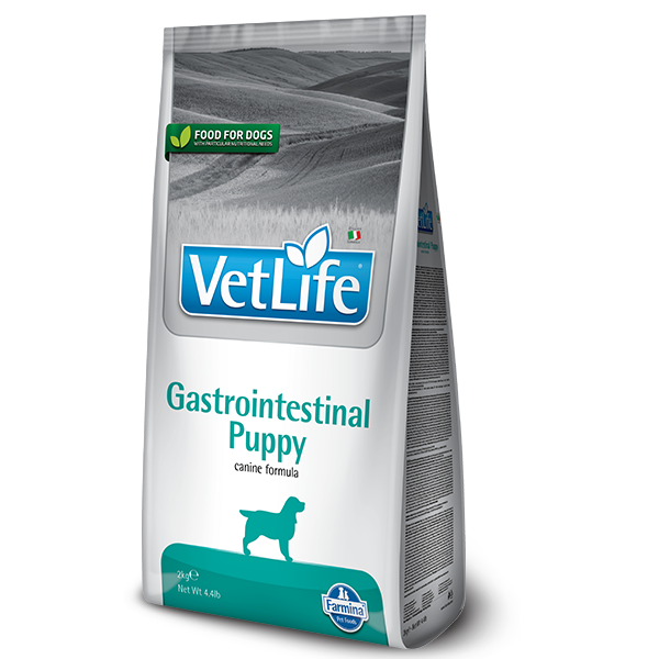 Сухой корм Farmina Vet Life Gastrointestinal Puppy для щенков, при заболевании ЖКТ, 2 кг (*) - Фото 1 Сухой корм Farmina Vet Life Gastrointestinal Puppy для щенков, при заболевании ЖКТ, 2 кг (*) - изображение 1