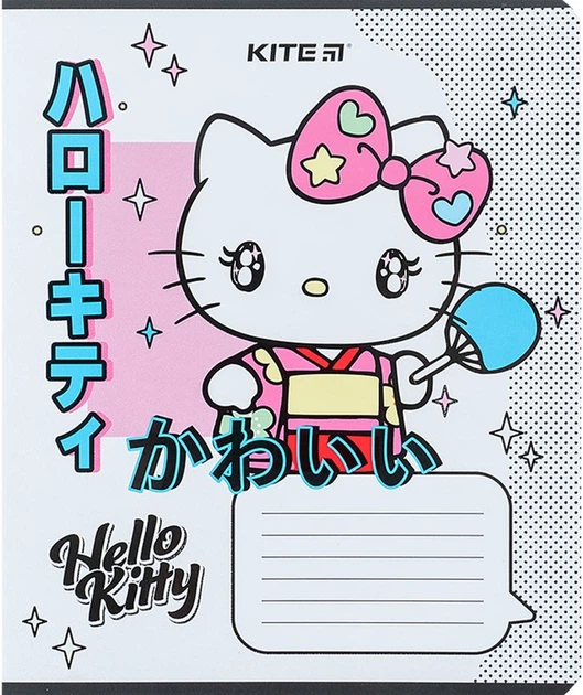 Набір шкільних зошитів Kite Hello Kitty 12 аркушів у клітинку 25 штук (HK24-232-1) - зображення 12