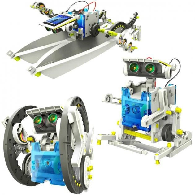 Конструктор робот на солнечных батареях Solar Robot 14 в 1 - изображение 2