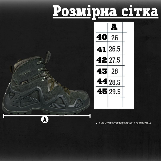 Тактические ботинки Lowa Gore-Tex Олива Размер 43 - изображение 2