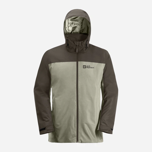 Куртка демисезонная с капюшоном мужская Jack Wolfskin Taubenberg 3In1 Jkt M 1115311_A0029 2XL Разноцветная (4064886310512) - Фото 1 Куртка демисезонная с капюшоном мужская Jack Wolfskin Taubenberg 3In1 Jkt M 1115311_A0029 2XL Разноцветная (4064886310512) - изображение 1
