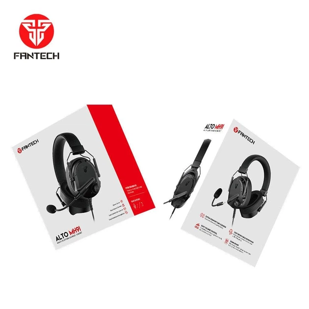 Игровые Наушники Fantech MH91 Alto Черный - Фото 4 Игровые Наушники Fantech MH91 Alto Черный - изображение 4