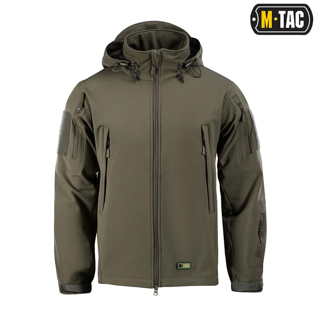 Тактическая M-Tac куртка Soft Shell Olive олива M - изображение 2