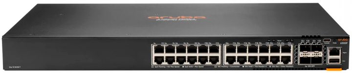 Коммутатор HP Aruba 6200F 24G Class4 PoE 4SFP+ 370W Managed L3 JL725A ...