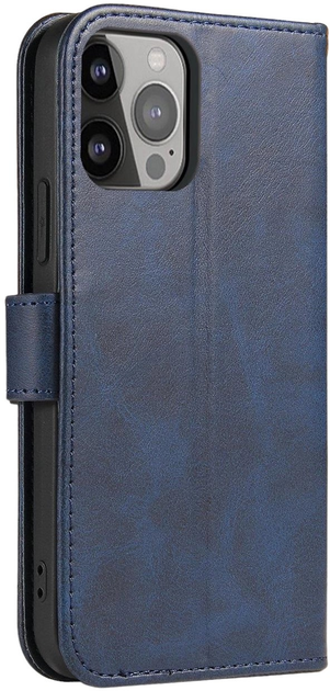 Etui z klapką Hurtel Magnet Case do iPhone 15 Plus Blue (9145576279229) - obraz 1