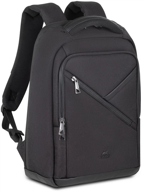 Plecak na laptop RIVACASE Clark 8126 15" Black - obraz 2