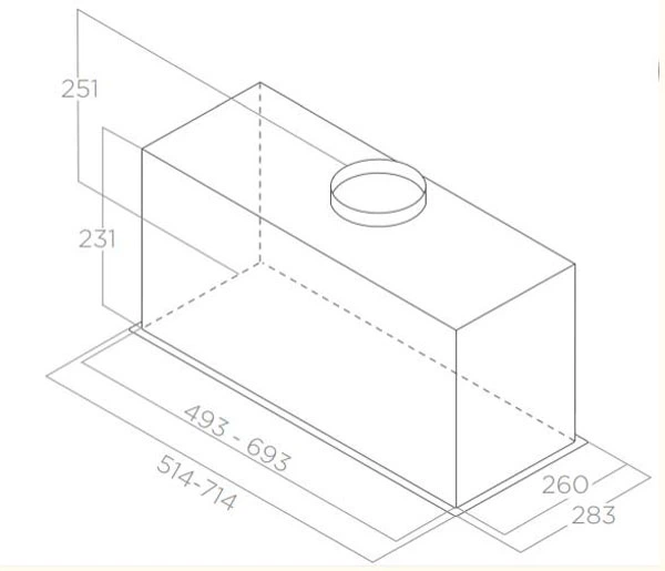 Витяжка ELICA CT23 BL MAT/A/52 - изображение 13