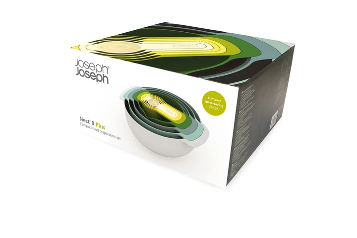 Набор мисок кухонный Joseph Joseph Nest 9 Plus - Opal 40076 - изображение 4