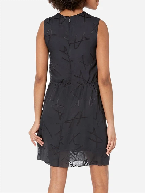 Платье короткое летнее женское Armani Exchange 414742915 L Черное (1159810700) - изображение 2