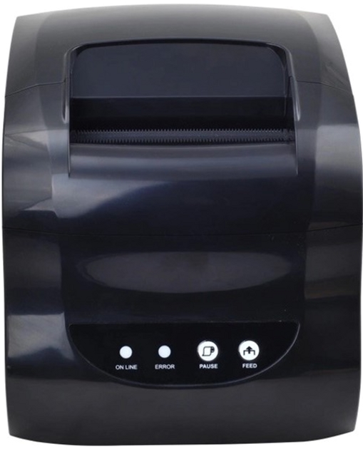 Принтер етикеток Xprinter XP-365B USB+LAN Чорний - изображение 2