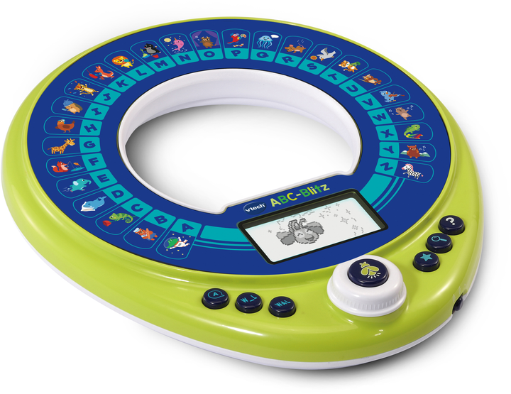 Колесо Vtech Ready Set School ABC з літерами, що блимають зеленим/синім кольором (3417766163042) - зображення 2