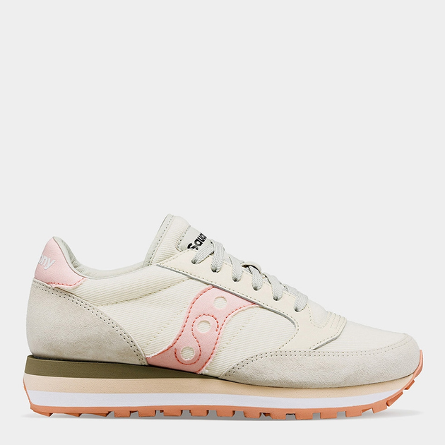 Акція на Жіночі кросівки Saucony Jazz Triple Premium S60778-2 38 (7US) 23.5 см Beige/Salmon від Rozetka