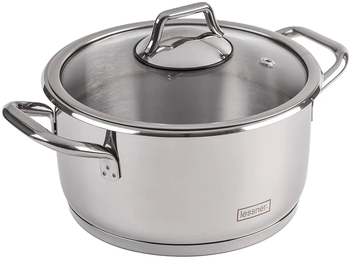 Каструля Lessner Stella D=22 см 4.6 л (55882-22) - Фото 1 Каструля Lessner Stella D=22 см 4.6 л (55882-22) - зображення 1
