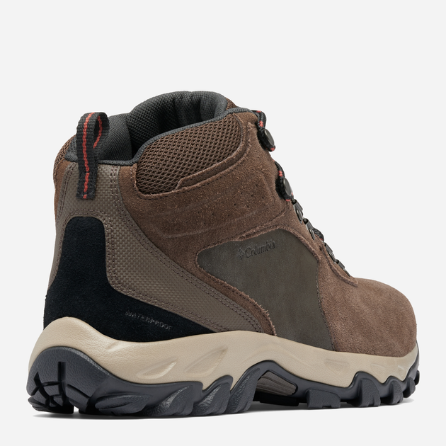Чоловічі черевики для трекінгу Columbia Newton Ridge Plus II Suede Wp 1746411233 44 (11US) Темно-коричневі (195981584813) - зображення 3