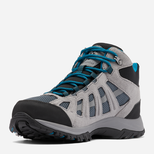 Чоловічі черевики для туризму Columbia Redmond III Mid Waterproof 1940581054 43.5 (10.5US) Графітовий/Чорний (195981544077) - зображення 4