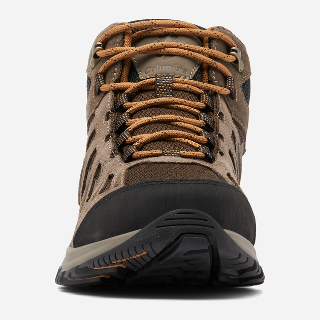 Buty trekkingowe męskie Columbia Redmond III Mid Waterproof 1940581232 41 (8US) Ciemnobrązowe (195981544008) - obraz 5