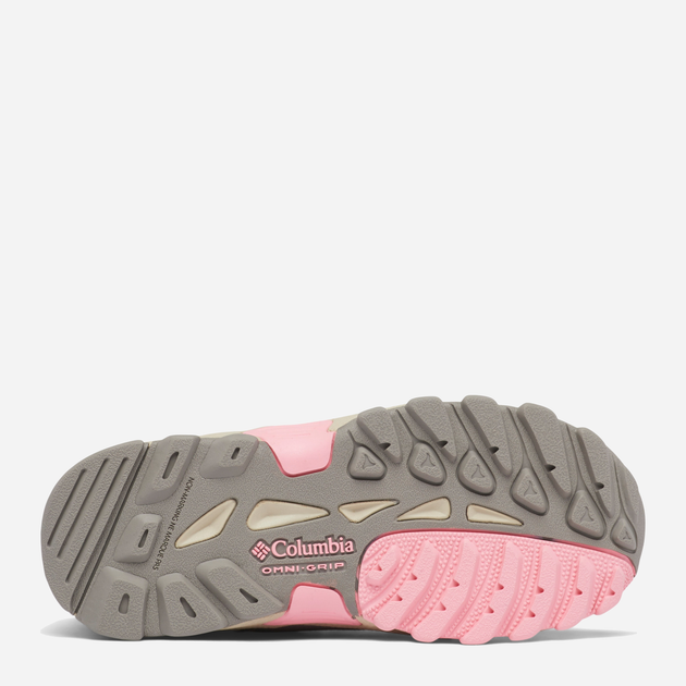 Дитячі демісезонні черевики для дівчинки Columbia Youth Newton Ridge Amped 2044121008 32 (1US) Сірий/Рожевий (195979745141) - зображення 9