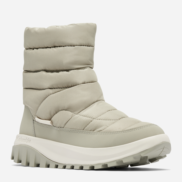 Жіночі дутики Columbia Snowtrot Mid 2075111395 37 (6US) Зелені (195981599237) - зображення 5