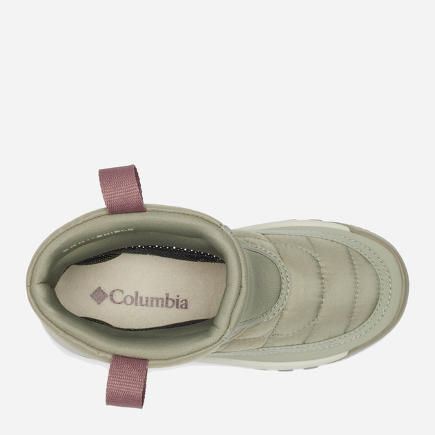 Дитячі зимові чоботи-дутики для дівчинки Columbia Youth Snowtrot Mid 2078911395 32 (1US) Зелені (195981565447) - зображення 8