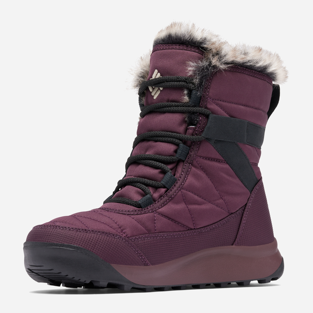 Śniegowce damskie wysokie Columbia Minx Shorty IV 2079181607 41 (10US) Bordowe (195981583113) - obraz 4