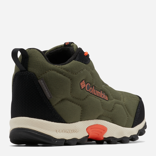 Підліткові зимові черевики для хлопчика Columbia Youth Firecamp Mid 2 WP 2099971383 37 (5US) Оливкові (195981548587) - зображення 3