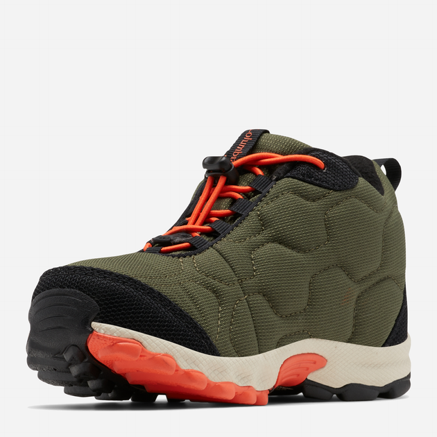 Підліткові зимові черевики для хлопчика Columbia Youth Firecamp Mid 2 WP 2099971383 37 (5US) Оливкові (195981548587) - зображення 4