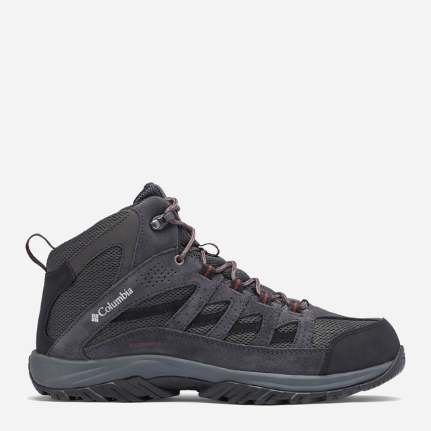 Buty trekkingowe męskie Columbia Crestwood Mid Waterproof 2100641089 42 (9US) Ciemnoszare (195981558692) - obraz 1