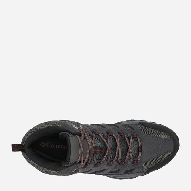 Buty trekkingowe męskie Columbia Crestwood Mid Waterproof 2100641089 43.5 (10.5US) Ciemnoszare (195981558562) - obraz 8