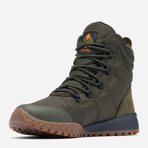 Zimowe buty trekkingowe męskie wodoszczelne Columbia Fairbanks Omni-Heat 2100831313 43 (10US) Oliwkowe (195981621235) - obraz 4