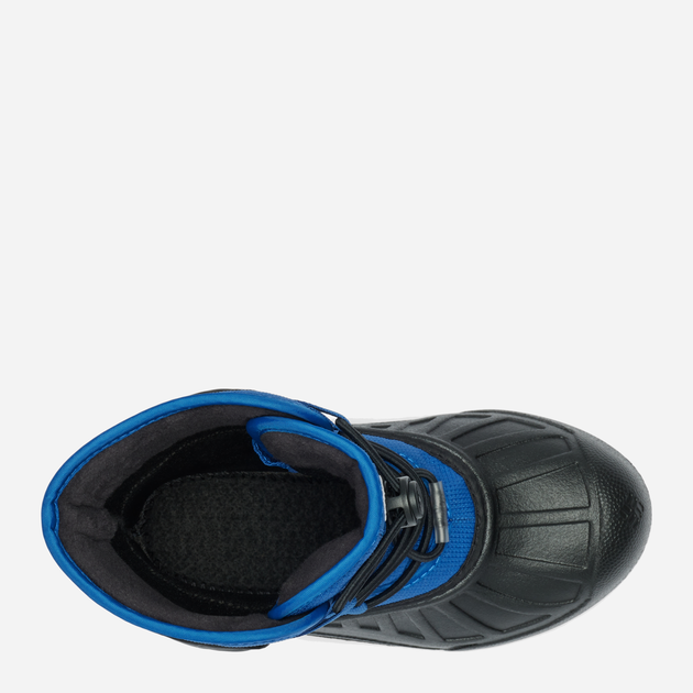 Дитячі зимові чоботи-дутики для хлопчика Columbia Youth Powderbug Snowlite Lace 2103521433 33 (2US) Чорний/Синій (195981560855) - зображення 8