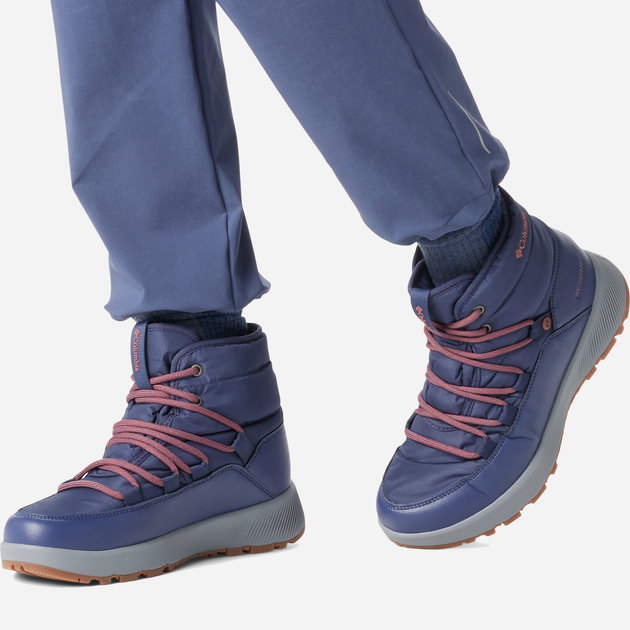 Жіночі зимові черевики низькі Columbia Slopeside Village Omni-Heat Mid 2105001466 37 (6US) Фіолетові (195981547955) - зображення 2