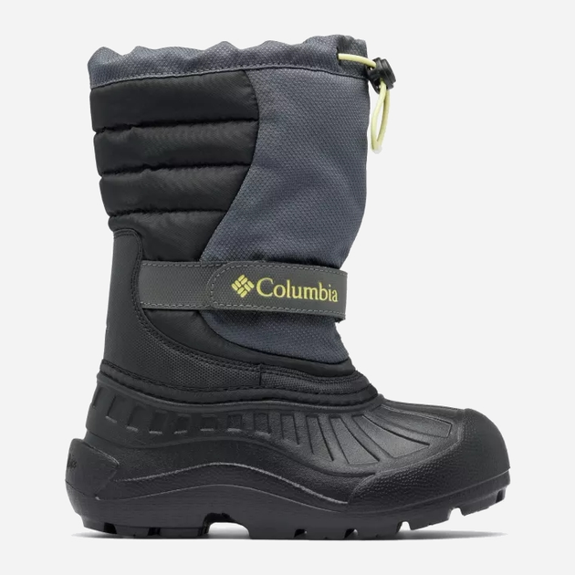 Підліткові зимові чоботи-дутики для хлопчика Columbia Youth Powderbug Snowlite 2078921089 36 (4.5US) Темно-сірі (195981564365) - зображення 1