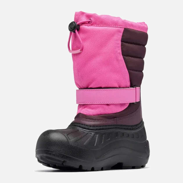 Підліткові зимові чоботи-дутики для дівчинки Columbia Youth Powderbug Snowlite 2078921695 37 (5US) Рожевий/Коричневий (195981564570) - зображення 3