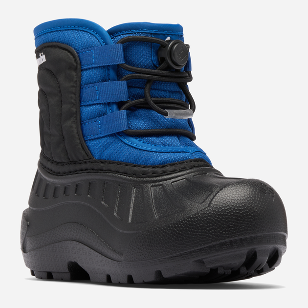 Дитячі зимові чоботи-дутики для хлопчика Columbia Children's Powderbug Snowlite Lace 2103522433 29 (12US) Чорний/Синій (195981538687) - зображення 5