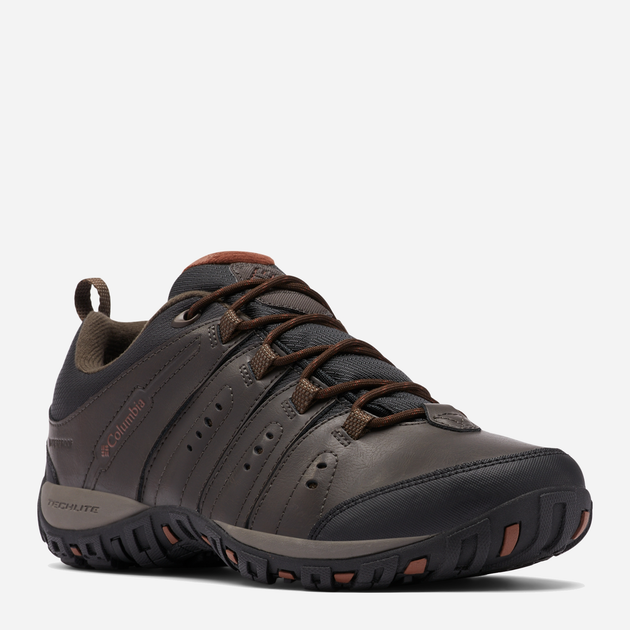 Buty sportowe trekkingowe męskie Columbia Woodburn II Waterproof 1553001232 42.5 (9.5US) Brązowy/Czarny (195981594867) - obraz 2