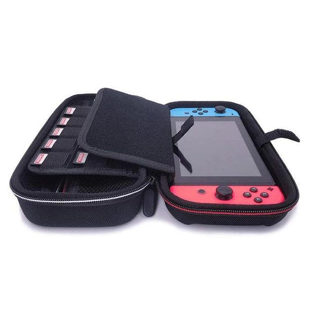 Сумка чохол Guanhe NS9 бокс для NS nintendo switch чорний - Фото 15 Сумка чохол Guanhe NS9 бокс для NS nintendo switch чорний - зображення 15
