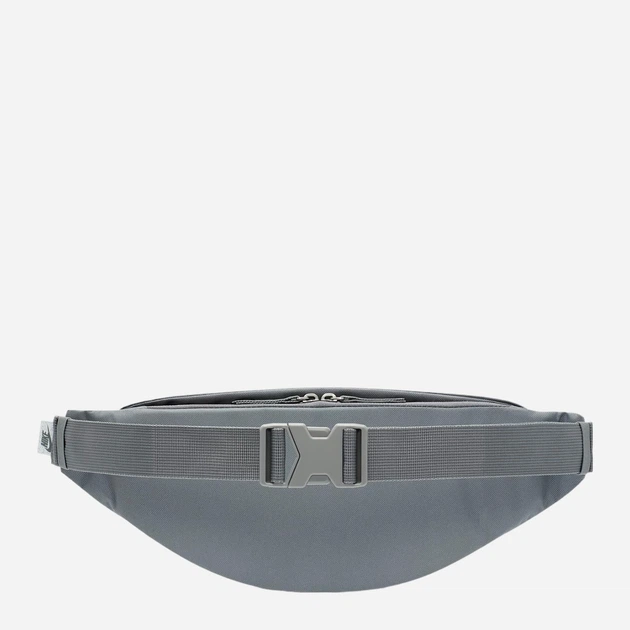 Спортивна сумка бананка поясна тканинна Nike Nk Heritage Waistpack - Fa21 DB0490-084 Сіра (197599109648) - зображення 3