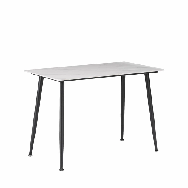 Стол обеденный Davis Silver white матовая керамика Евродом WT-7SA - Фото 1 Стол обеденный Davis Silver white матовая керамика Евродом WT-7SA - изображение 1