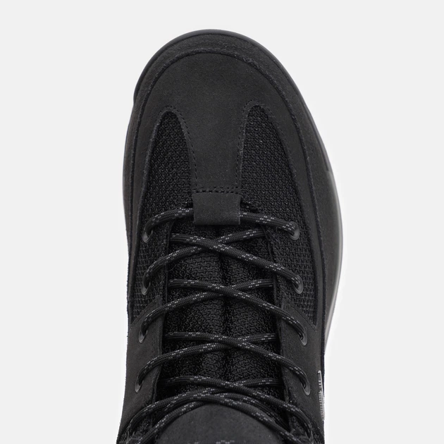 Мужские демисезонные ботинки с мембраной кожаные Lacoste Urban Breaker 748CMA0015-237 44 (T9.5) 27.8 см Blk/Dk Gry (5059862357352) - изображение 6