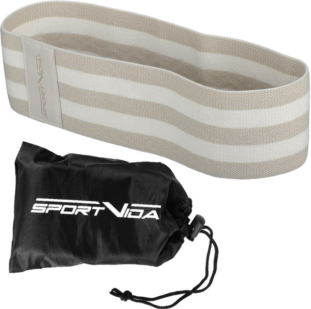 Materiałowa taśma do ćwiczeń SportVida SV-HK0251 Hip Band - obraz 3