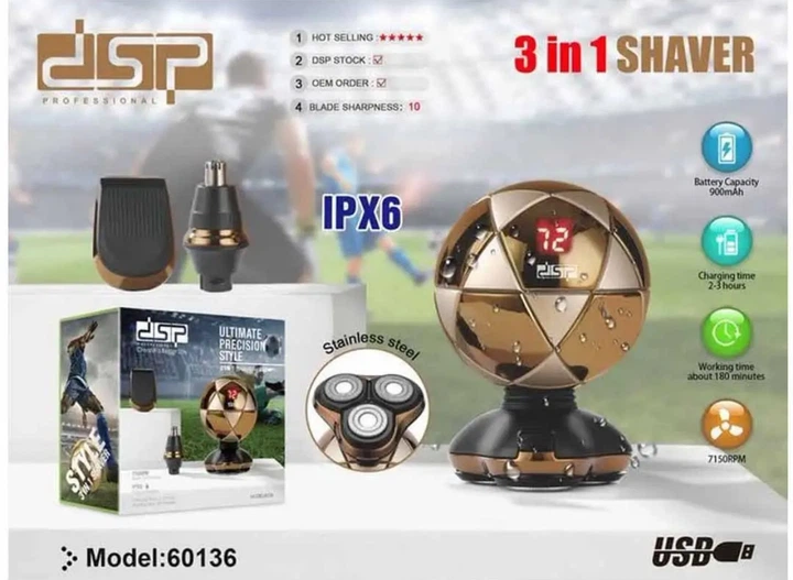 Електробритва 3 в 1 DSP 60136 - изображение 5