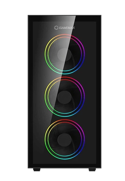 Корпус GAMEMAX Draco XD Black без БЖ - Фото 5 Корпус GAMEMAX Draco XD Black без БЖ - зображення 5