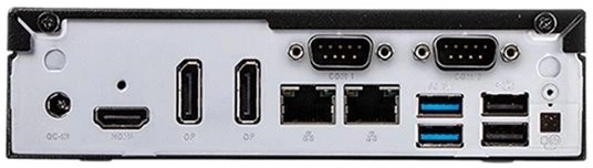 Неттоп Shuttle XPC slim Barebone DH610 Black - зображення 3