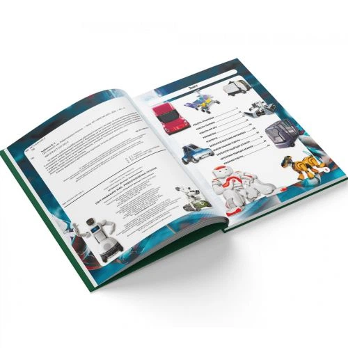 Дитяча енциклопедія Crystal Book Світ навколо нас Роботизована техніка 21x27 см паперова книга з ілюстраціями про сучасних роботів та андроїдів - зображення 3