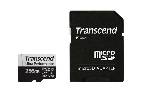 Transcend Карта пам'яті 256GB microSDXC C10 UHS-I U3 A2 R160/W125MB/s + SD - зображення 2