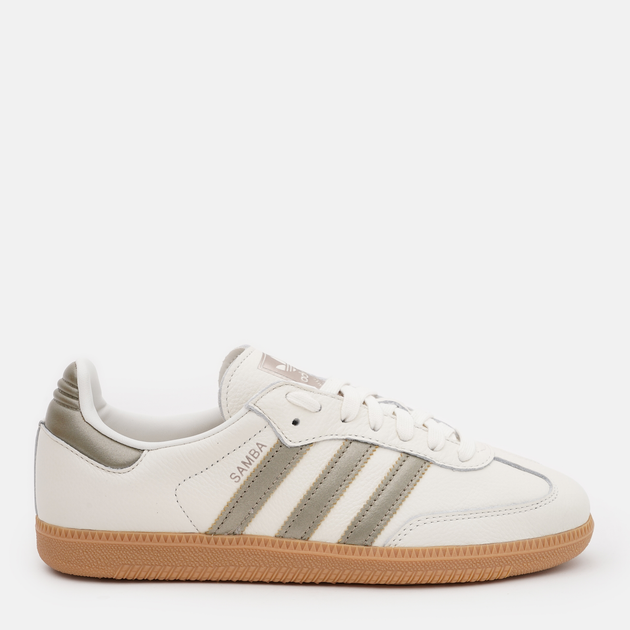 Акція на Жіночі кеди низькі Adidas Samba Og W IG1964 40 (6.5UK) 25 см Samba Og W Owhite/Cybemt/Wogome від Rozetka